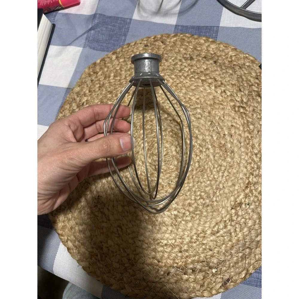 KitchenAid 6 Wire Whisk Attachment Replacement For 6 Qt Bowl Lift Stand Mixer